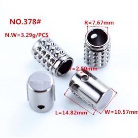 Bronze/Gold/Platinum/Matte black/Rose Gold/White/Glossy black-Alloy End Stopper Bronze/Gold/Platinum/Matte black/Rose Gold/White/Glossy black-Alloy End Stopper