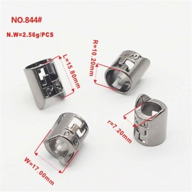 Bronze/Matte black/Gold/Rose Gold/Platinum/Glossy black/White-Alloy End Stopper Bronze/Matte black/Gold/Rose Gold/Platinum/Glossy black/White-Alloy End Stopper