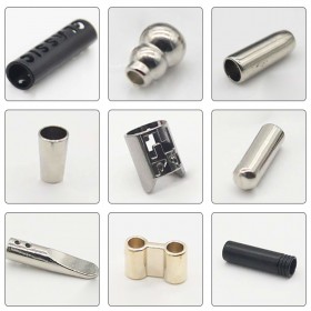 Bronze/Matte black/Gold/Rose Gold/Platinum/Glossy black/White-Alloy End Stopper Bronze/Matte black/Gold/Rose Gold/Platinum/Glossy black/White-Alloy End Stopper