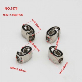 White/Matte black/Platinum/Bronze/Rose Gold/Gold/Glossy black-Alloy End Stopper White/Matte black/Platinum/Bronze/Rose Gold/Gold/Glossy black-Alloy End Stopper