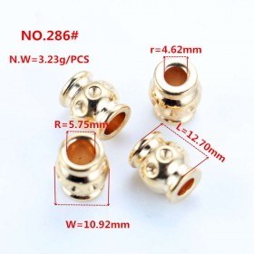 Platinum/Gold/White/Matte black/Rose Gold/Bronze/Glossy black-Alloy End Stopper Platinum/Gold/White/Matte black/Rose Gold/Bronze/Glossy black-Alloy End Stopper